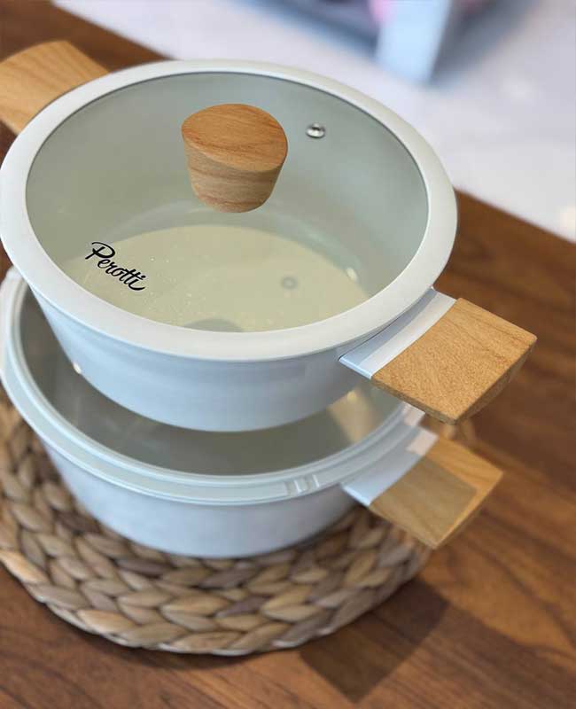 7 ست قابلمه و تابه مدل Danish cook از Perotti کد PEROTTI-0020 - تصویر 8