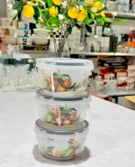 ظروف نگهدارنده دایره ای ایراک پلاستیک کد 601000022