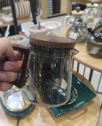 قوری دمنوش پیرکس وارداتی کد kit-849