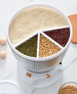جا برنجی و جا حبوباتی اکرولیک وارداتی کد KIT-1149
