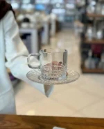 ست فنجان نعلبکی 12 پارچه Deli Glass کد KIT-1110