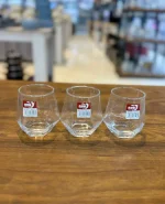 نیم لیوان شش ضلعی Deli Glass کد kit-1106