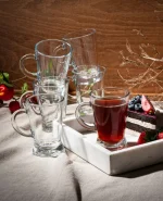 لیوان 6تایی پاشاباغچه مدل هیبیلی کد 55073