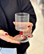 دسر خوری تکی پیرکس شیاردار کد KIT-2020