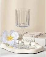 گیلاس 6 تایی پایه بلند DELI GLASS کد DELI DSJ0440-1158