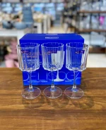 گیلاس 6 تایی پایه بلند DELI GLASS کد 1158 - تصویر 5