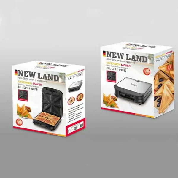 ساندویچ‌ساز نیولند (NEW LAND) کد 3115BS