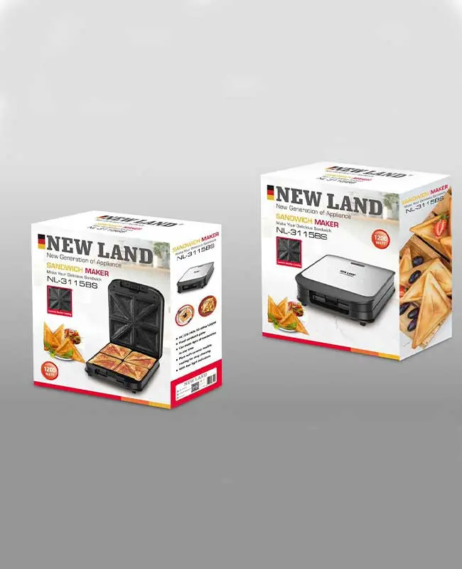 ساندویچ‌ساز نیولند (NEW LAND) کد 3115BS