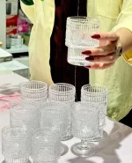 لیوان و نیم لیوان GLASS WARE وارداتی کد KIT-698