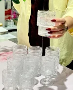 لیوان و نیم لیوان GLASS WARE وارداتی کد KIT-698