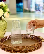 پارچ شب 2 پارچه GLASSWARE کد KIT-1255