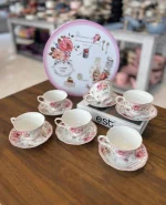 ست فنجان چایخوری 12 پارچه وارداتی کد kit-1285