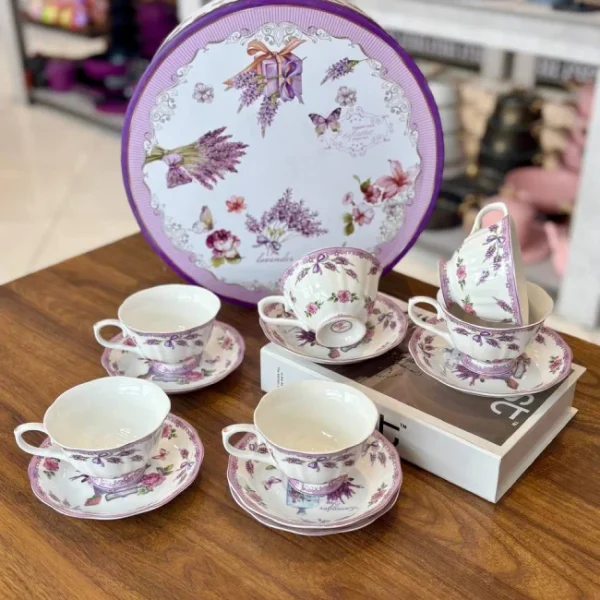 ست فنجان چایخوری 12 پارچه وارداتی کد kit-1287