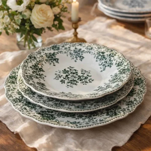 بشقاب و پیش دستی وارداتی کد KIT-1265