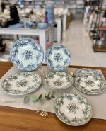 بشقاب و پیش دستی وارداتی کد KIT-1265