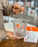 یخدان بلور شیاردار Deli Glass وارداتی کد KIT-1388