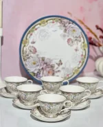 ست فنجان چایخوری 12 پارچه وارداتی کد vt 3846