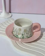 فنجان نعلبکی تکی وارداتی کد 5420