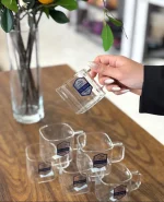 قهوه خوری 6 تایی پیرکس وارداتی کد KIT-1571