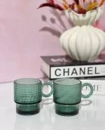 لیوان دوتایی دسته دار وارداتی کد 4606 vt
