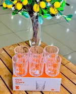 نیم لیوان 6تایی Deli Glass وارداتی کد KIT-1367