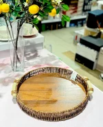سینی گرد آجار کد 058