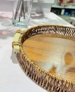 سینی گرد آجار کد 058