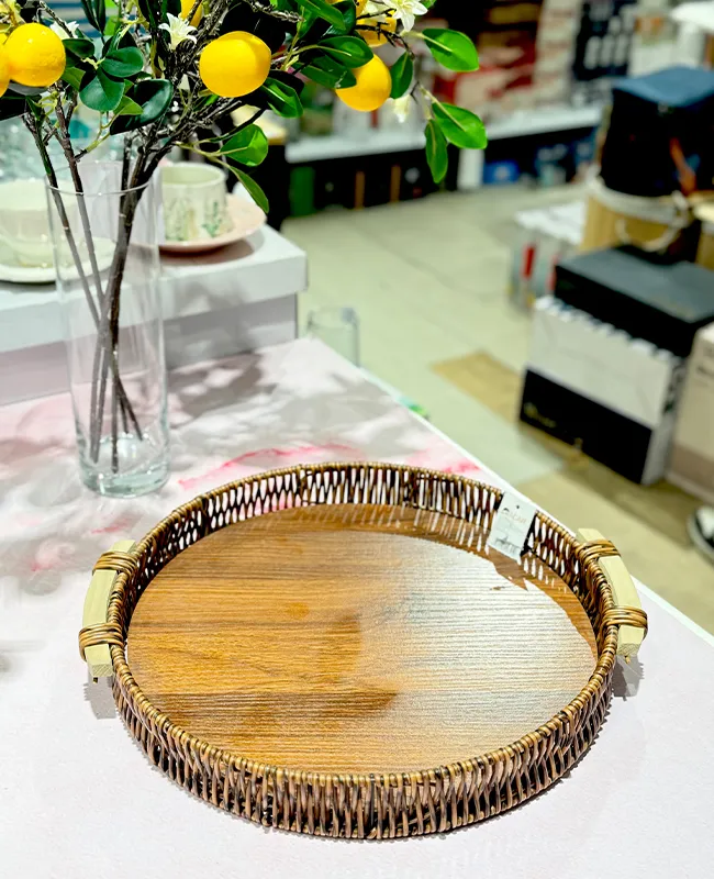 سینی گرد آجار کد 058