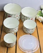 ظروف لعابی 5 تایی وارداتی کد vt4183