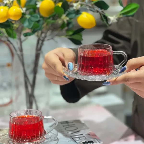 فنجان نعلبکی وارداتی کد 056 (12پارچه)