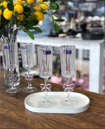 گیلاس blooming طرح پاپیون وارداتی کد KIT-1559