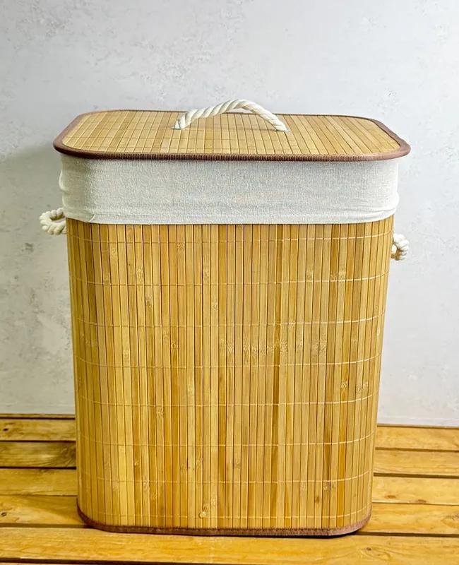جا لباسی حصیری مستطیلی وارداتی کد 5986