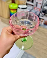 دسرخوری 6تایی رنگی وارداتی کد 0420(رنگی)
