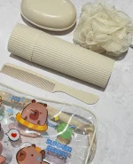 ست بهداشتی حمام ۴ پارچه وارداتی کد kit-1674