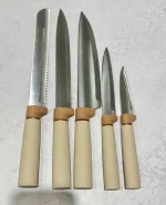 ست کفگیر چاقو تخته 12 پارچه پروتی کد 19104