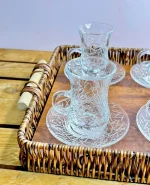 فنجان نعلبکی 12 پارچه وارداتی کد 053