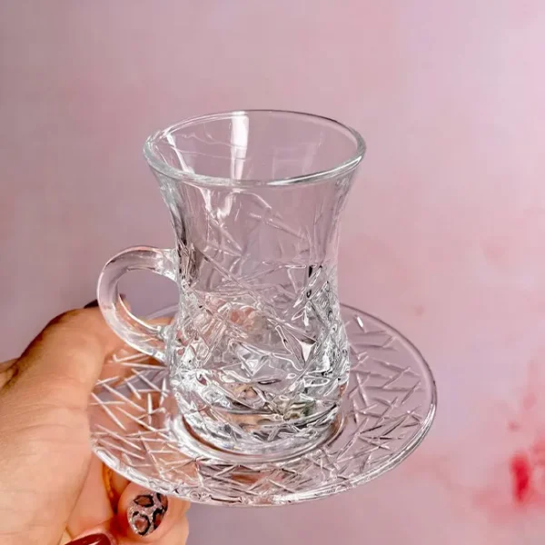 فنجان نعلبکی 12 پارچه وارداتی کد 053