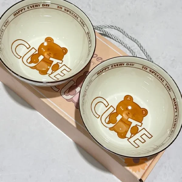 پیاله چینی دوتایی وارداتی کد kit-1594
