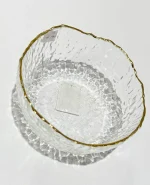 پیاله یخی دفرمه لب طلا وارداتی کد 2138