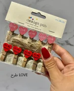 گیره لباس وارداتی کد 7713