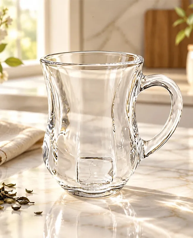 استکان پاشا باغچه طرح دیم حجم 142 سی سی55373(6 عدد)