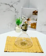 محصول وارداتی تنگ 2 لیتری کوه یخ وارداتی برند دنی هوم طراحی خاص خاص و دفرمه دارای سری استیل با روکش مات جنس بدنه شیشه شفاف نحوه شست و شو فقط با دست دارای سری فیلتر دار برای تمامی رسوبات و ذرات اضافی داخل تنگ 
